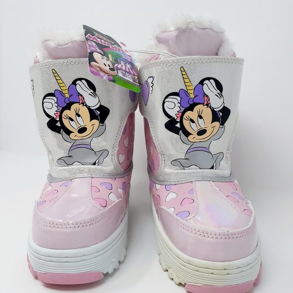 Disney Minnie Mouse Toddler Girl Boots - Picture 3 of 7